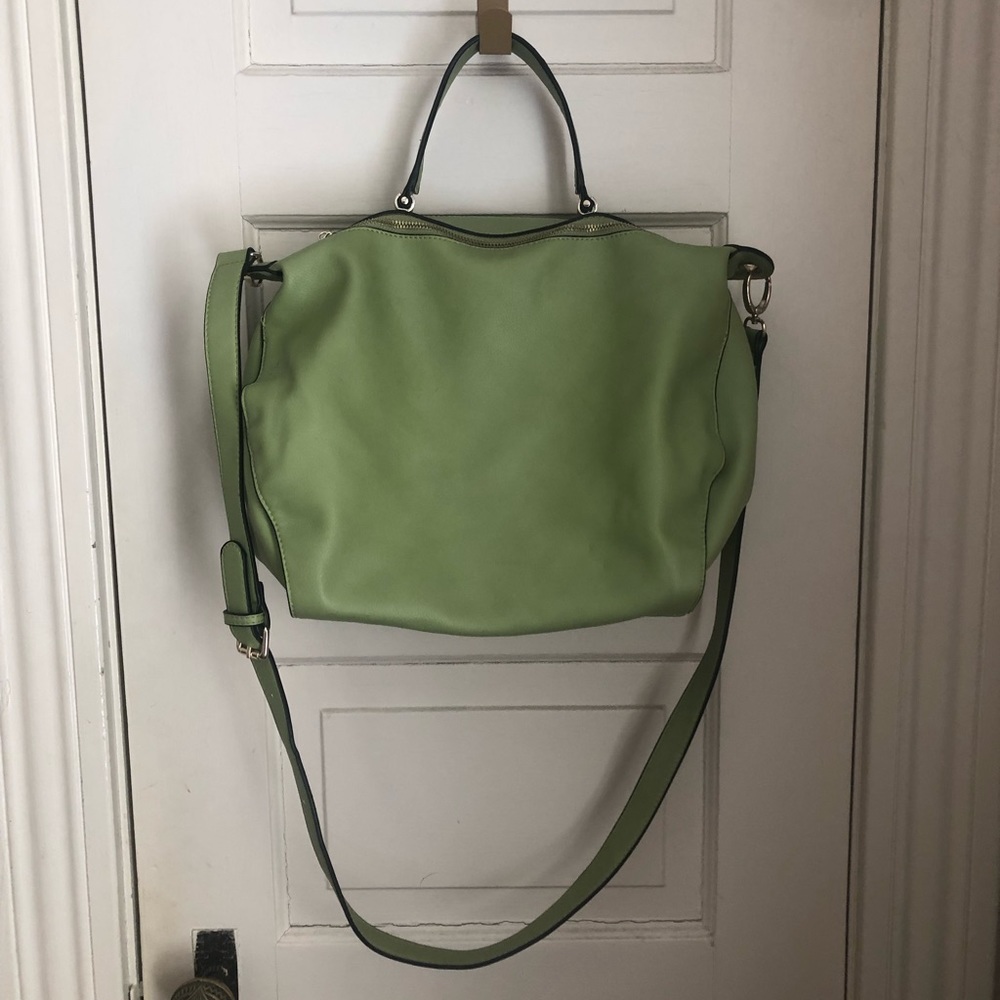 Eva Mendes for New York & Company pistachio handbag